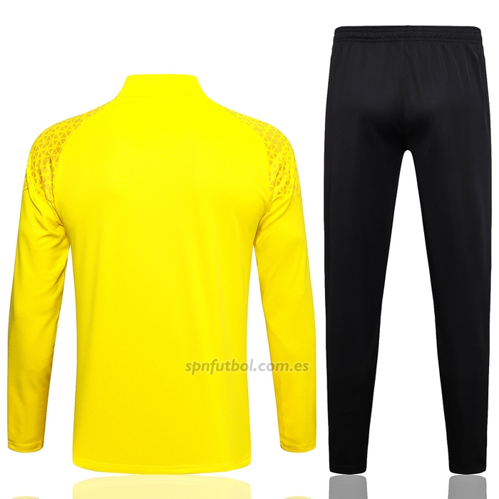 Chandal de Sudadera del Borussia Dortmund 2023-2024 Amarillo